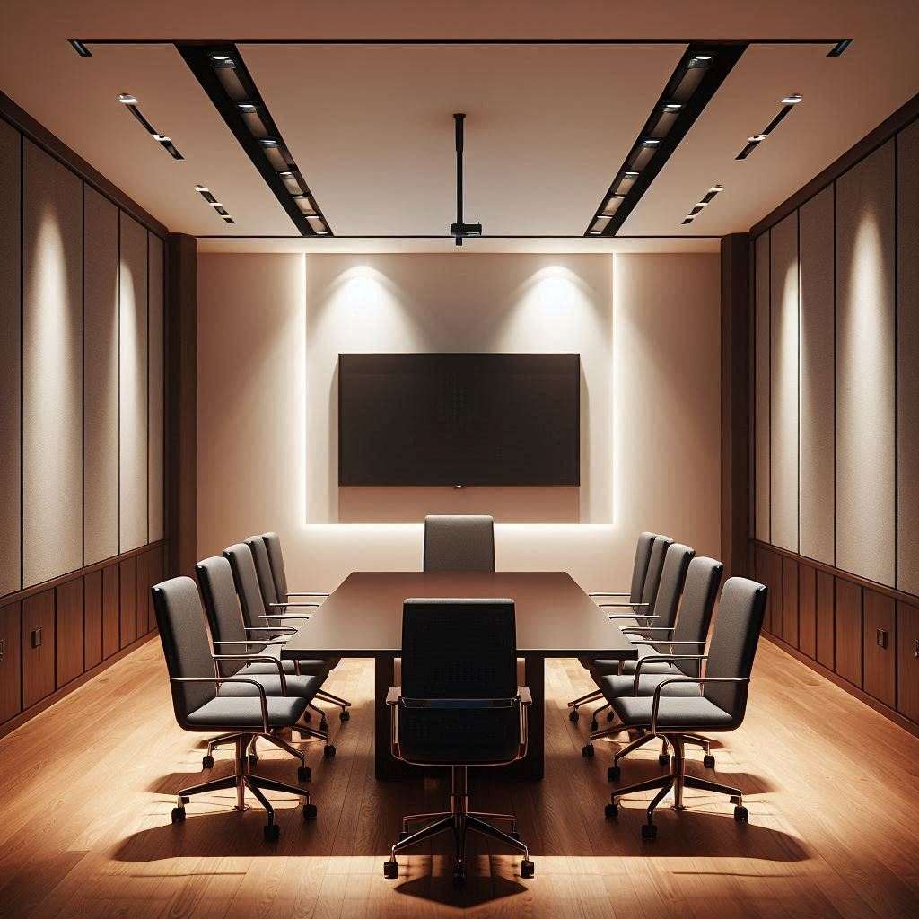 风控部门为写字楼办公前台接待区规划应对远程会议连续开启时该设置哪些复核点